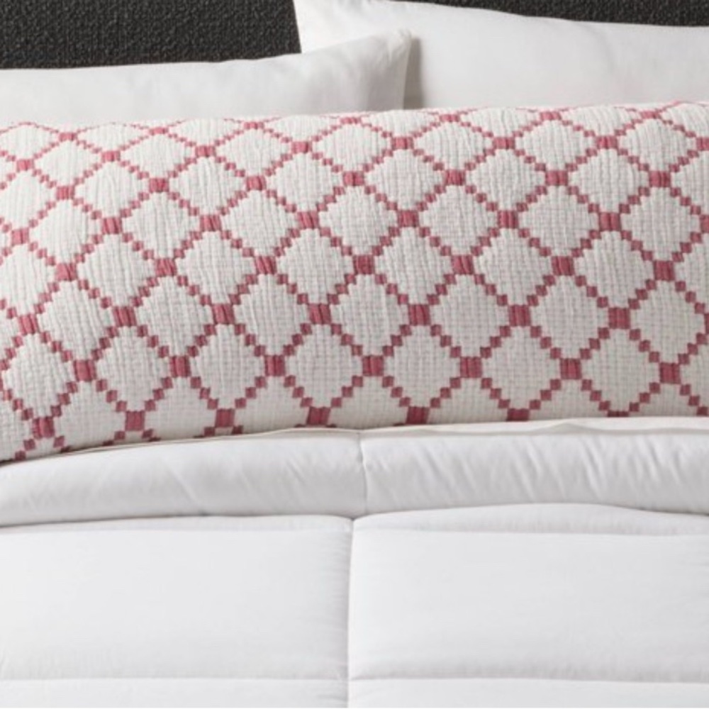 Threshold Matelasse Reversible Body Pillow Cover - Picture 4 of 5